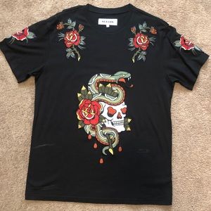 Embroidered Reason tee